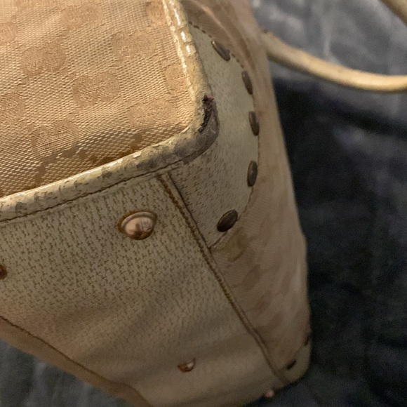 Authentic Vintage Gucci Tote purchased From @brandauthentic from GiGi🩷🩷🩷 - Picture 5 of 14